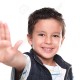 12806611-Happy-child-making-a-stop-signal-with-hand-Stock-Photo-boy